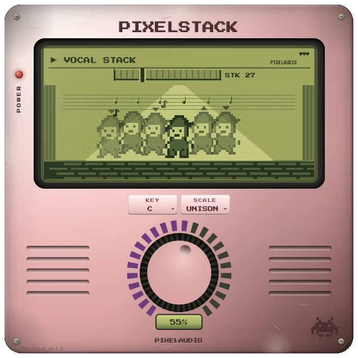 Interfaz de PixelStack